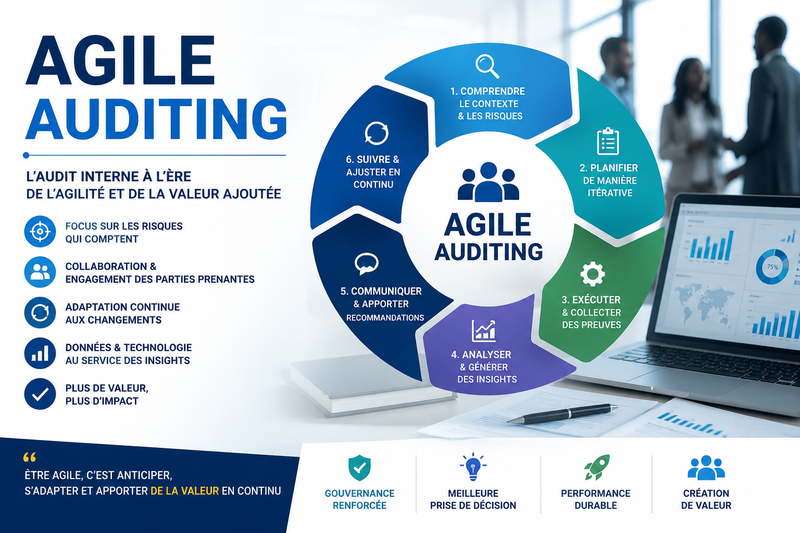 L'Agile Auditing : Réinventer l'audit interne pour répondre aux défis d'un monde en perpétuelle évolution