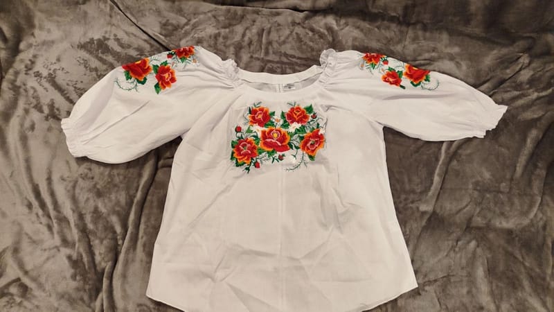 Bluzka Damska haftowana