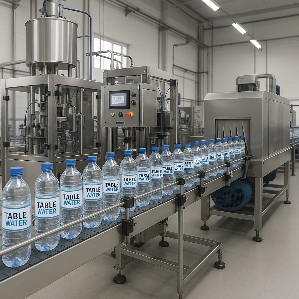Newly Delivered Table Water Plant