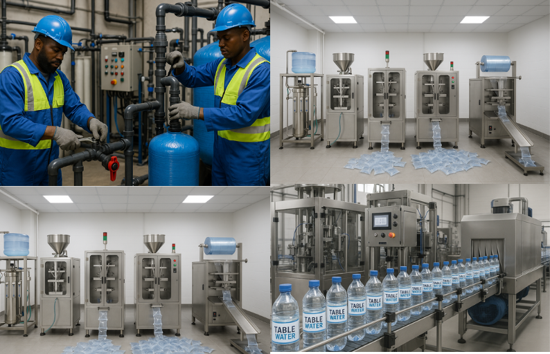 Water Treatment & Production Plant Setup