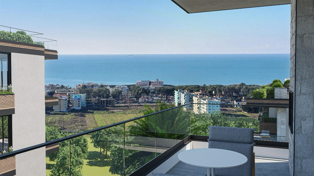 Durres öbölben, épülő társasházi lakások eladók