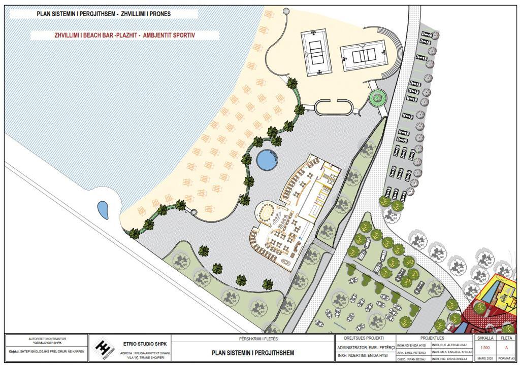 Durres öbölben turisztikai célú telek eladó