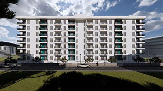 Az Albán Adriai tengerparton, a Durres öbölben, Golemben most épülő társasházi komplexumban lakások eladók!