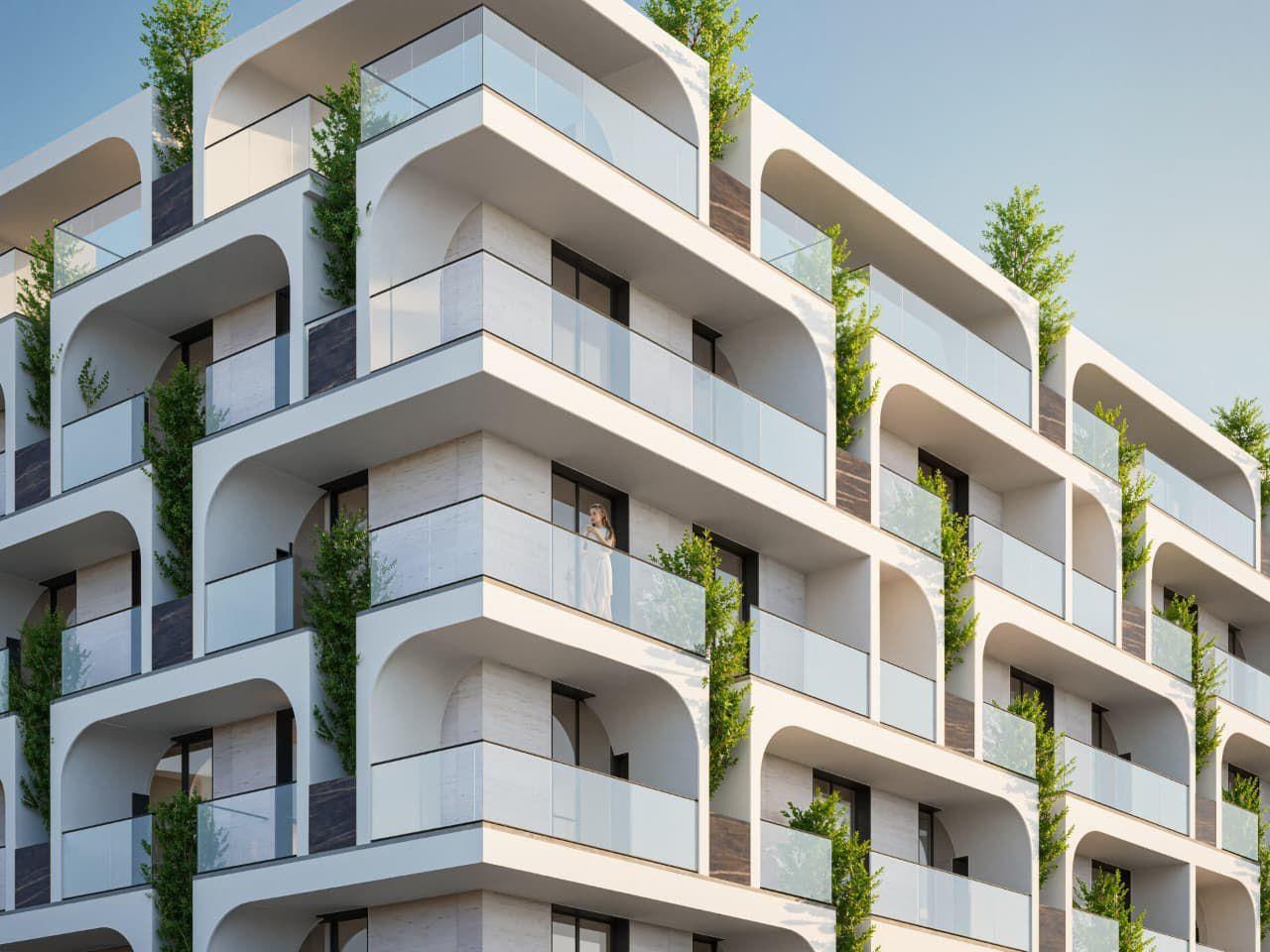 Kompleksi Dragoti az Albán Adriai tengerpaton, Golemben lakások eladók