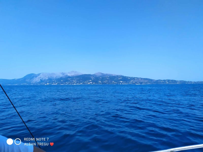 163 ha telek a Jón tenger partján, Korfu szigettel szemben