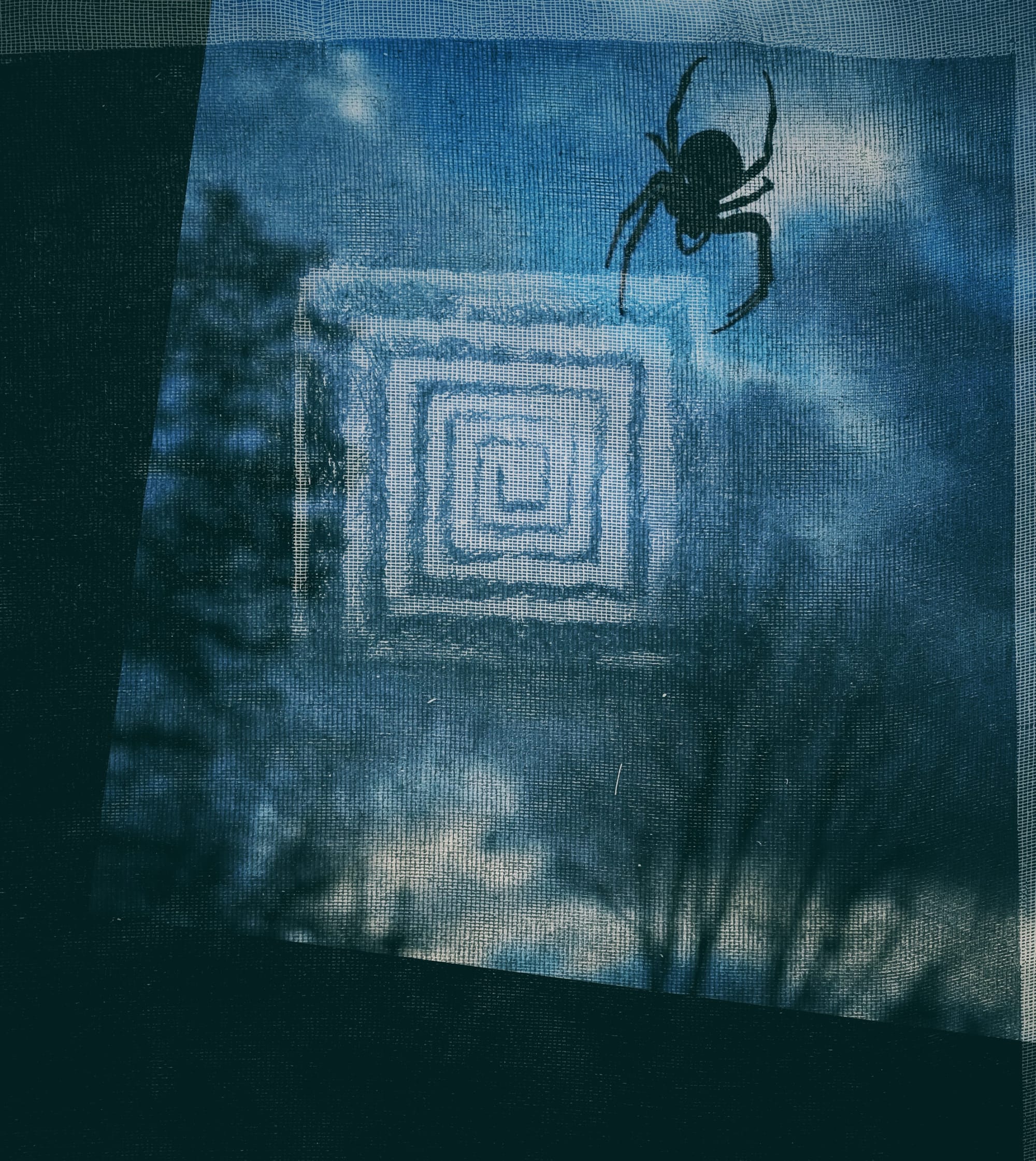 Versponnen (Fotomalerei)