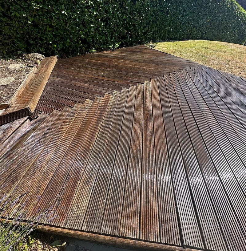 Decking and Soft Washing