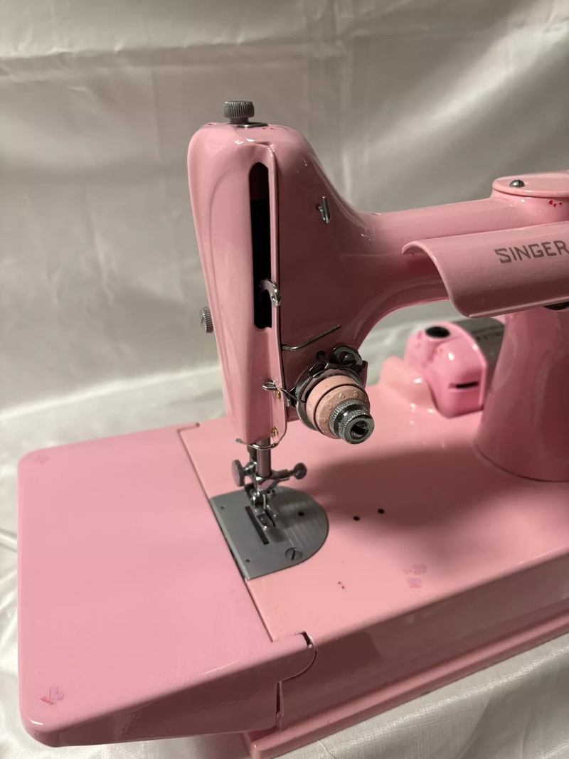 Singer Purple Machine Singer Featherweight Vintage 221 Sewing Machine Purple Powder Coat
