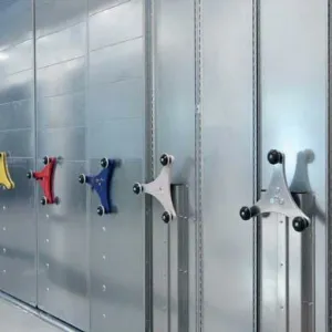 Estanterías de base móvil