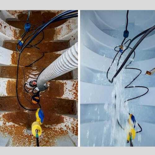 تنظيف خزانات