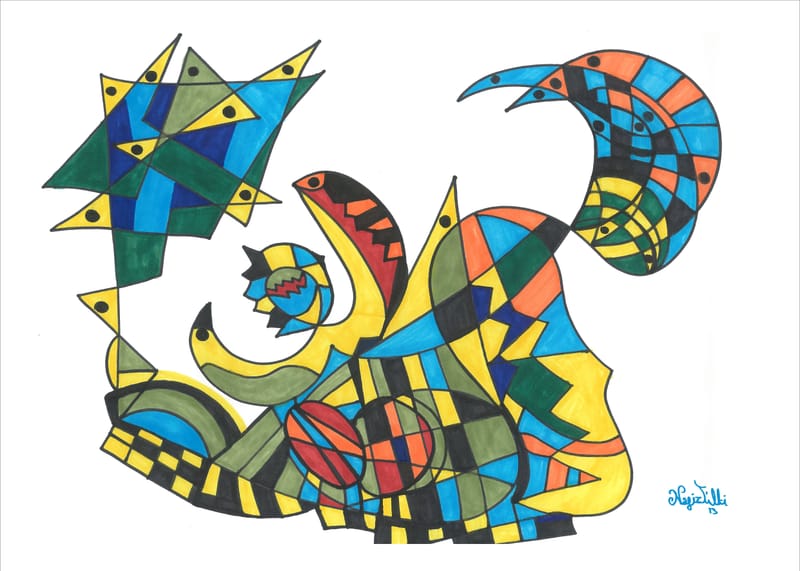 KAĞIT ÜZERİNE  ÇALIŞMALARIM