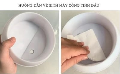 Hướng dẫ cách vệ sinh máy xông tinh dầu tại nhà