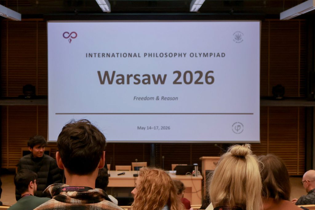 Beginning of the International Philosophy Olympiad