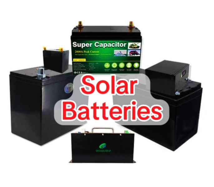 Solar Batteries: Supercapacitor Battery and Graphene Battery