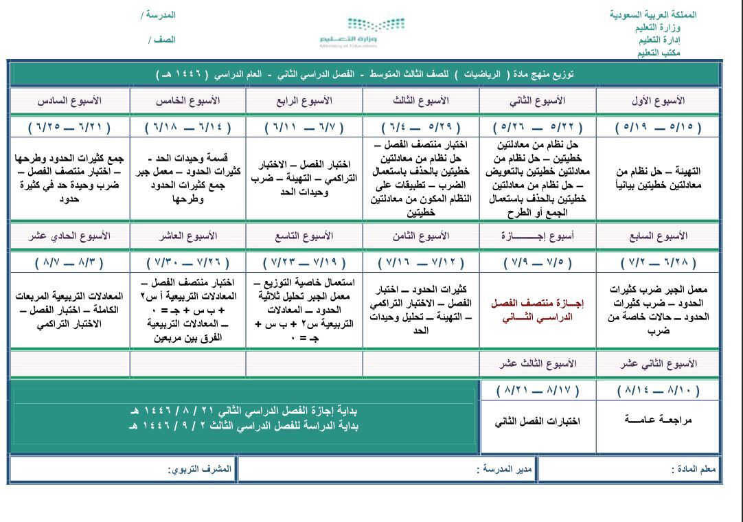 رياضيات 3م
