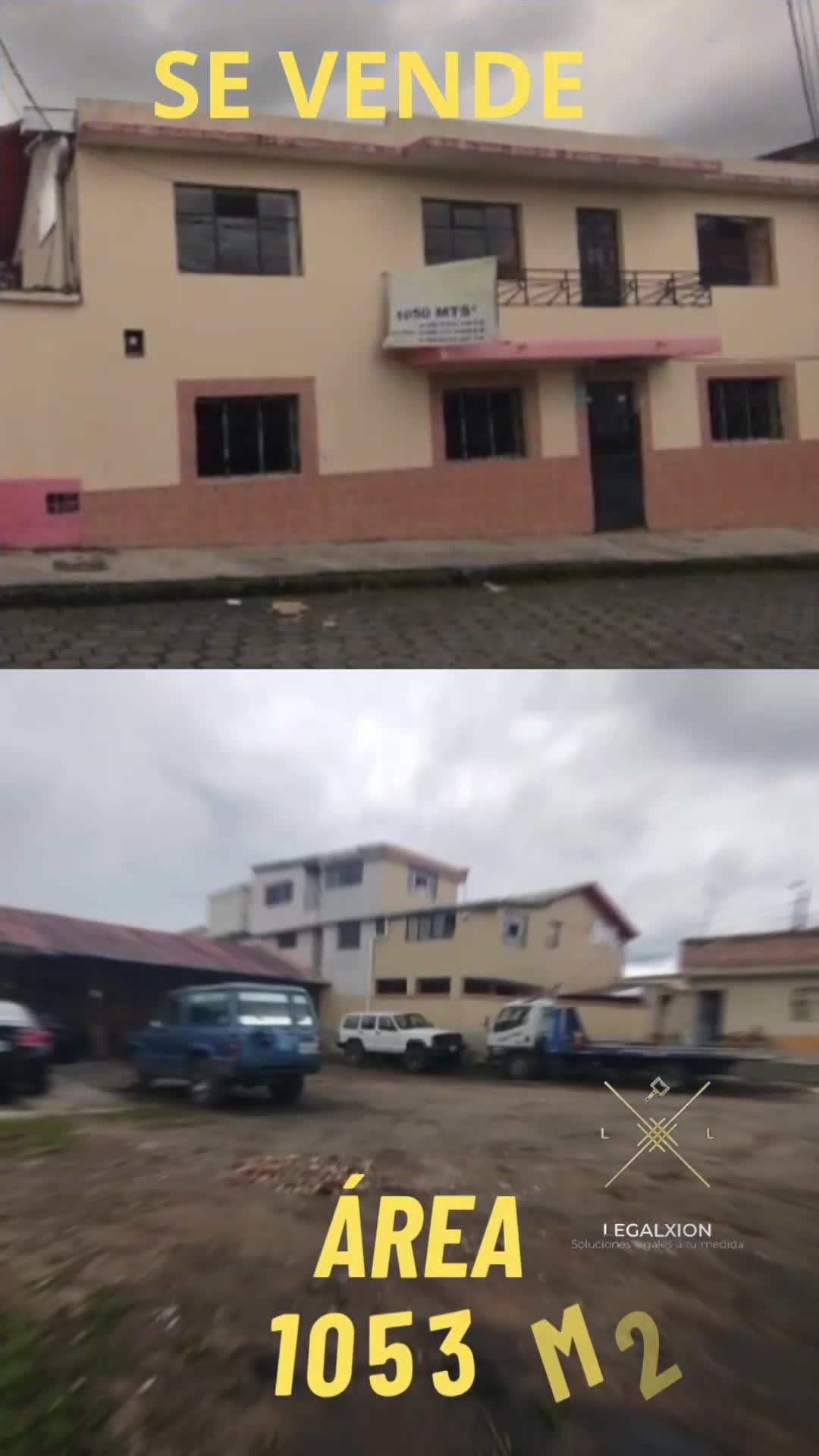 Venta de terreno de 1053 m2 