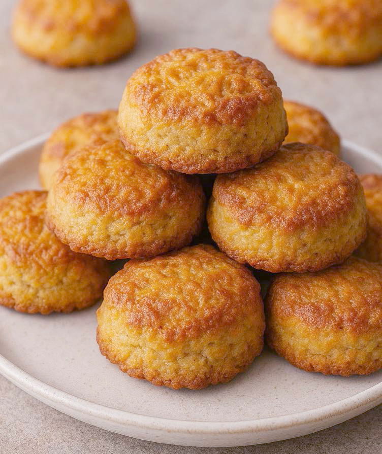 Keto túrós-sajtos pogácsa