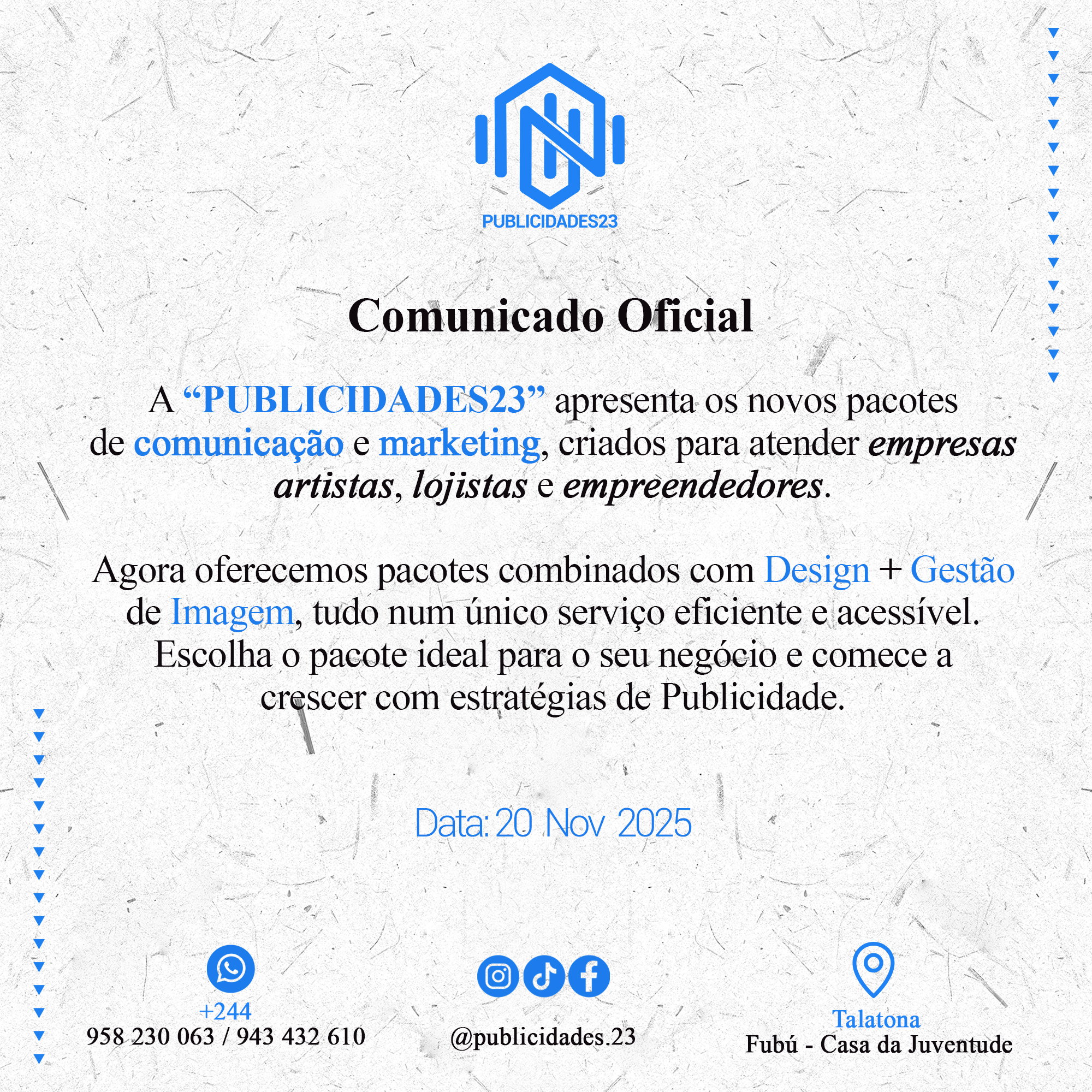 Comunicado PUB23