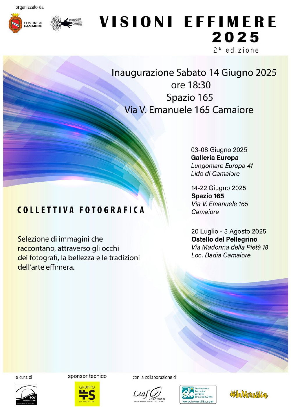 Visioni Effimere 2025 a Camaiore