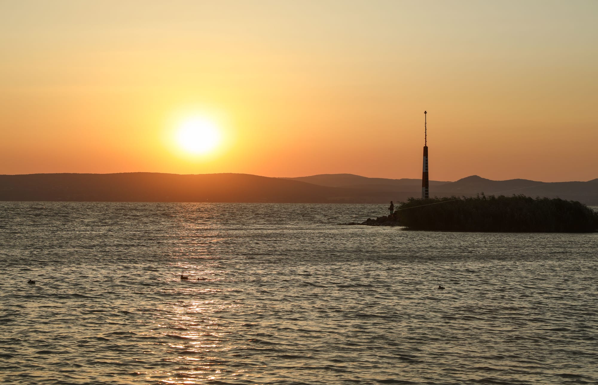 Lake di Balaton (Hungary)
