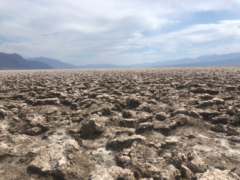 L'immensité de l'Ouest américain