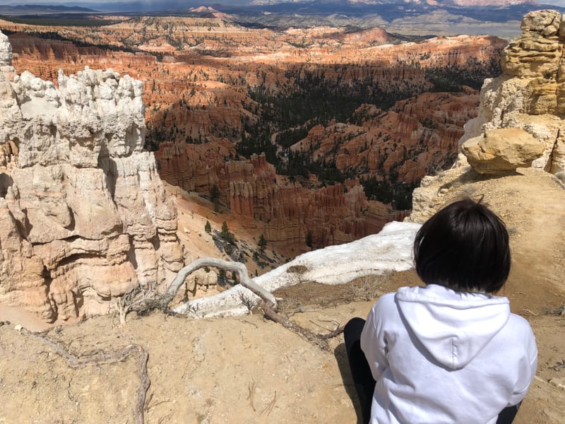 L'immensité de l'Ouest américain