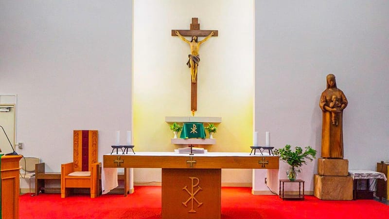 1949年(昭和24年) 新聖堂定礎 - Catholic Zushi Church