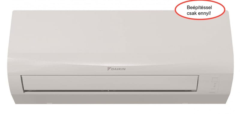 Daikin Sensira 5 kW-os FTXF50 / RXF50 split inverteres klímaszett