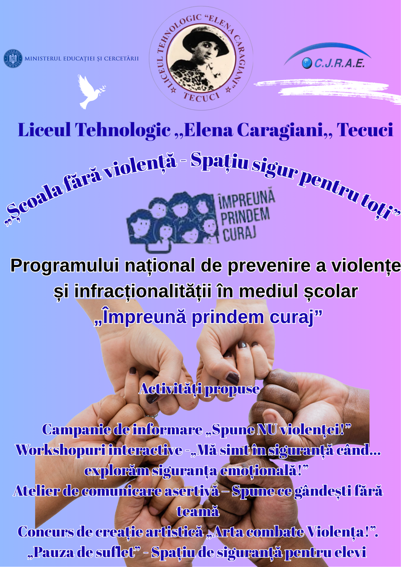 Proiect Educațional: ”Împreună prindem curaj”