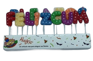velas de cumpleaños
