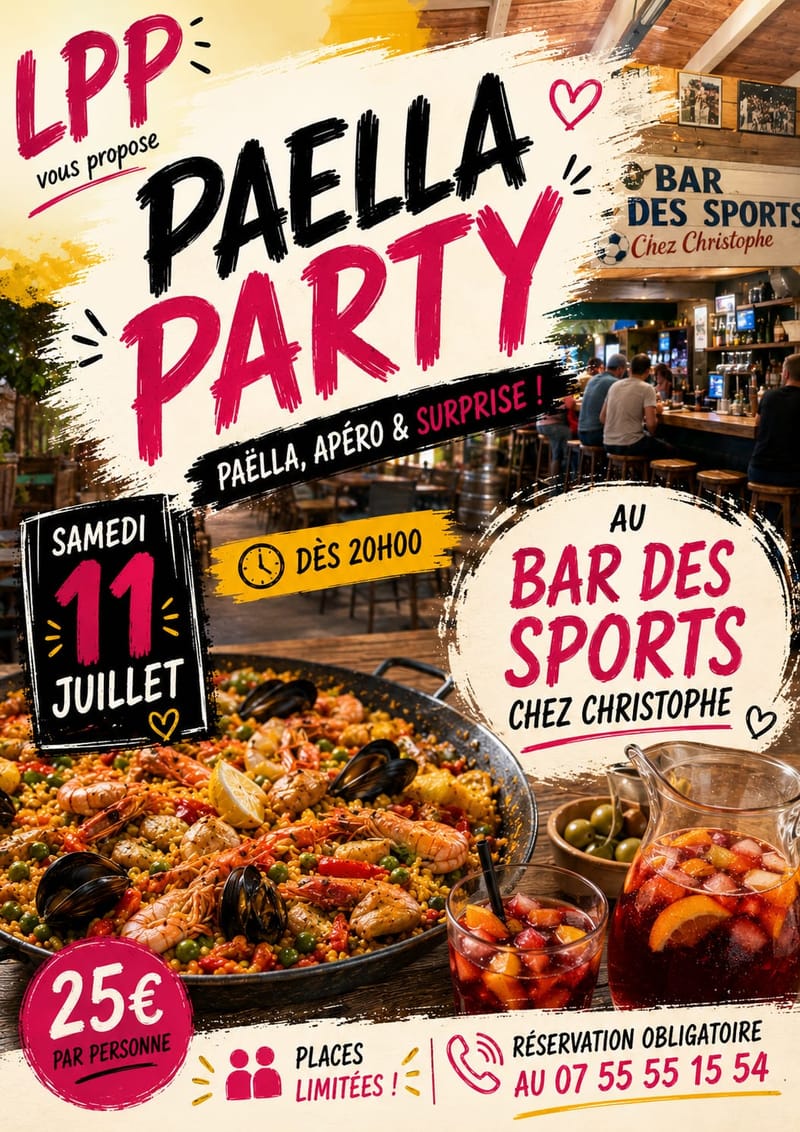 Soirée Paëlla Party