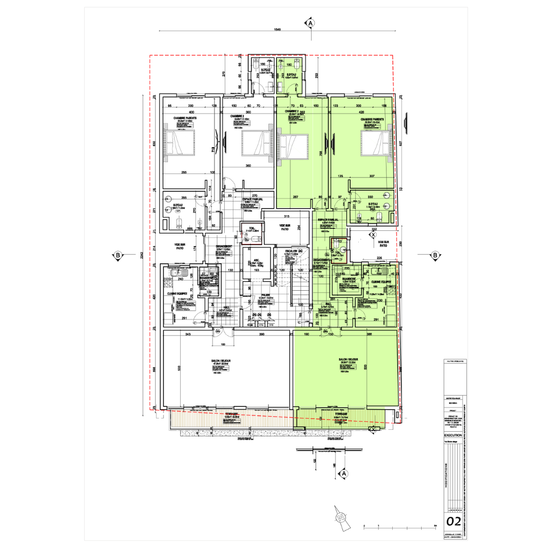 F3 (150m2) Point E, Dakar.