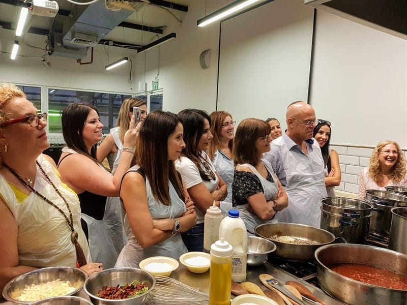 בנק הבינלאומי סניף צמרות בסטודיו לבישול