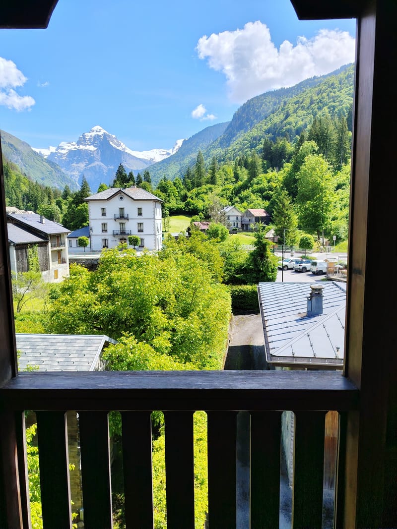 Vue du balcon