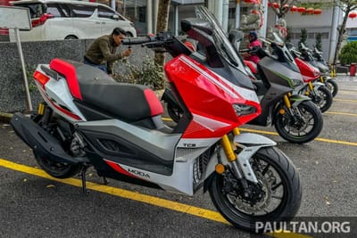 PAULTAN | Moda Sporter S tiba di Malaysia – 244 cc, RM17,888