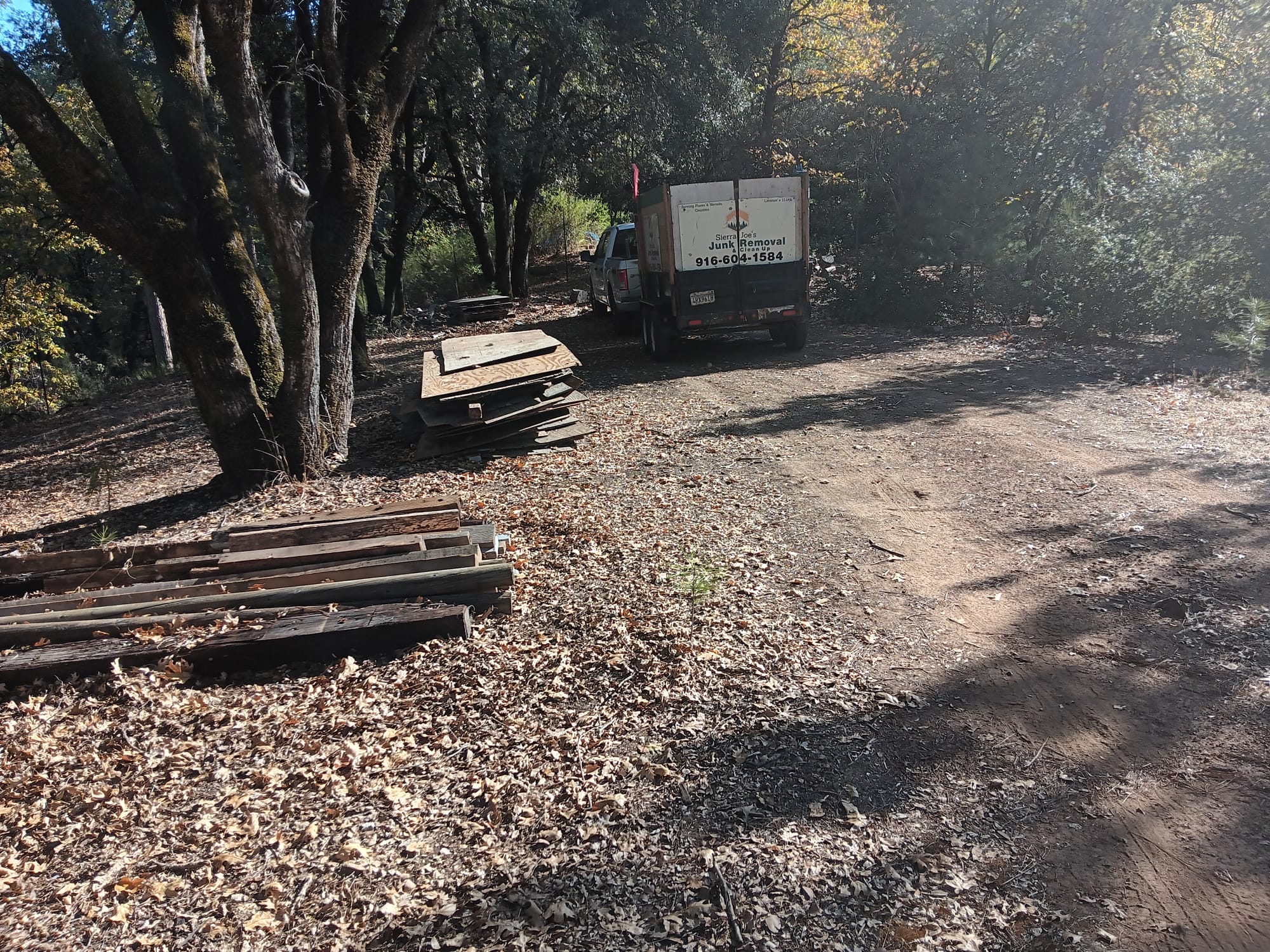 Picking up in Auburn Ca. Before
