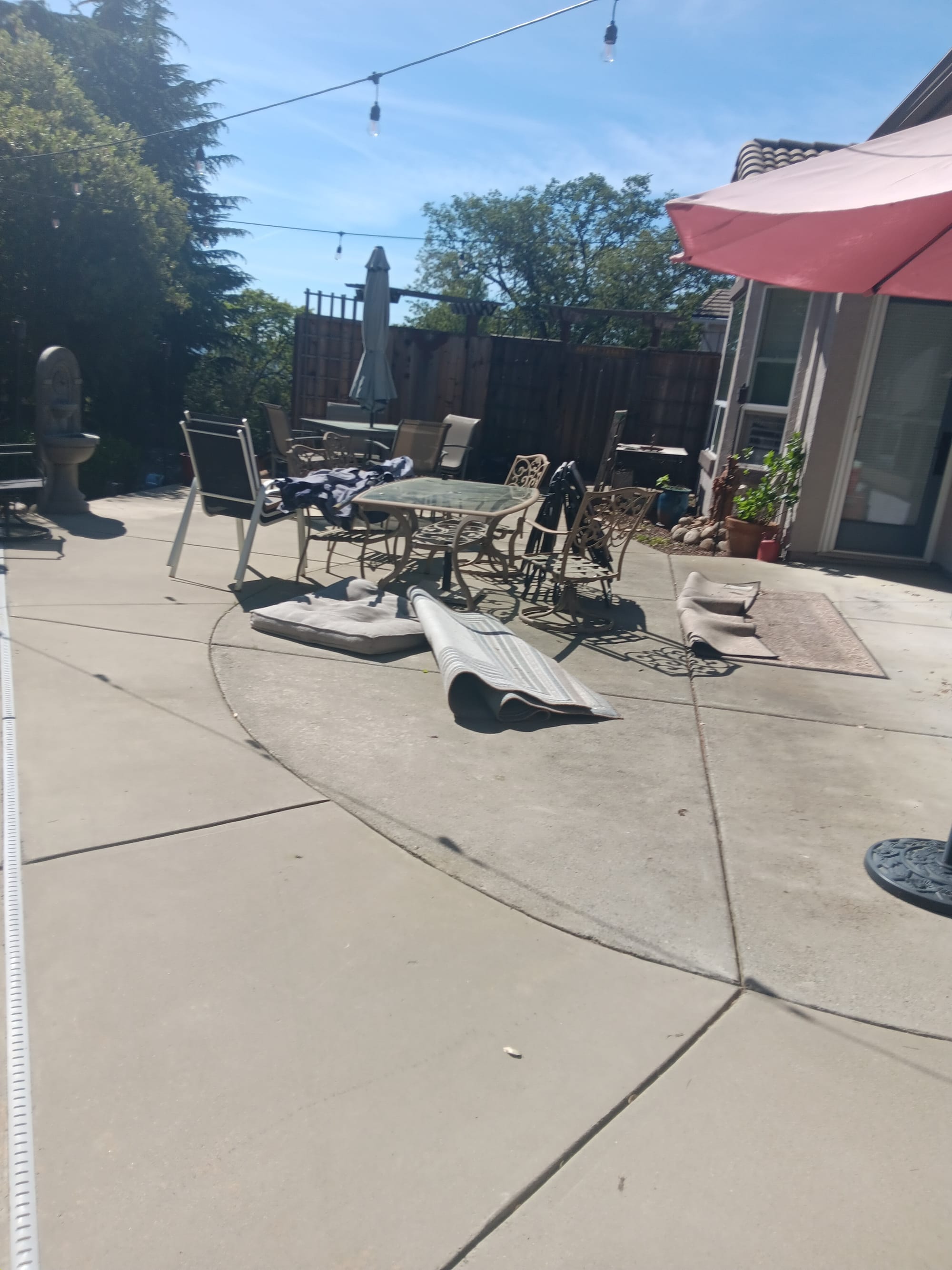 Auburn Ca.  We pickup patio Furniture !!! Before