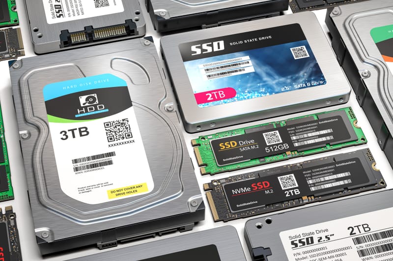AS PRINCIPAIS DIFERENÇAS ENTRE SSDS (SOLID STATE DRIVES) E HDDS (HARD DISK DRIVES)