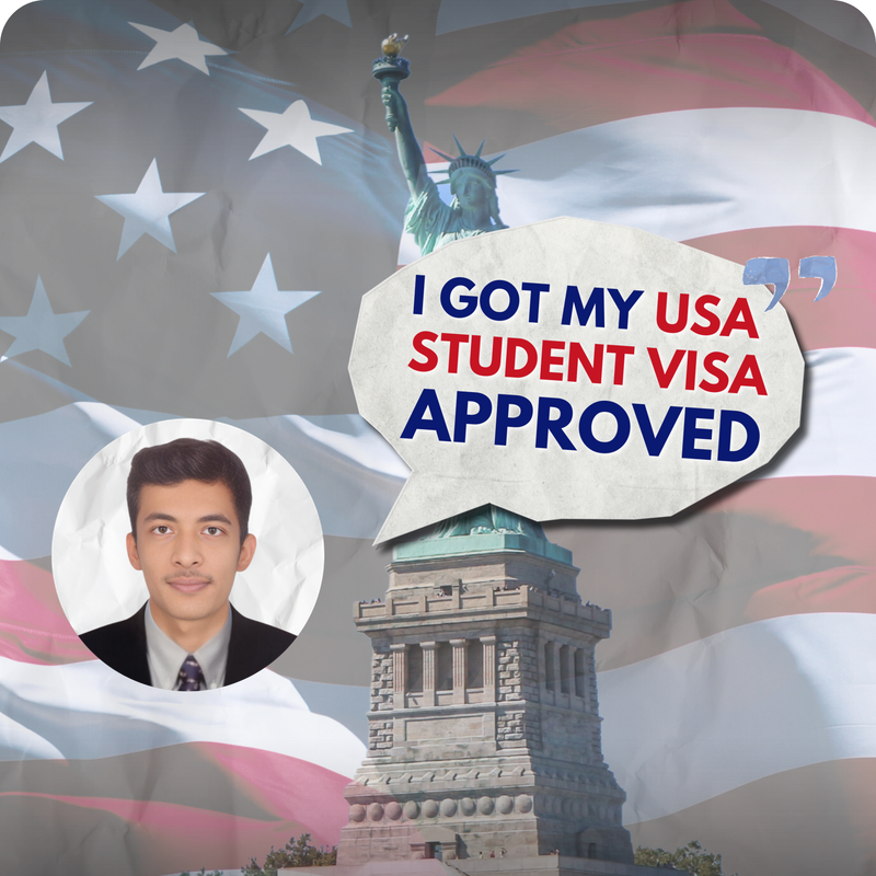 Aspiration to USA Student Visa Success: Series of Inspiring Journeys - Part 1