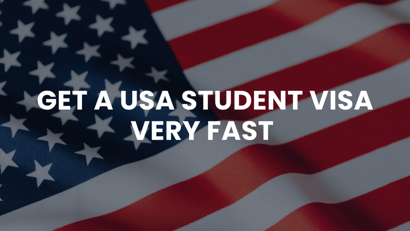How to Get a USA Student Visa Very Fast - Requirements & Guidance