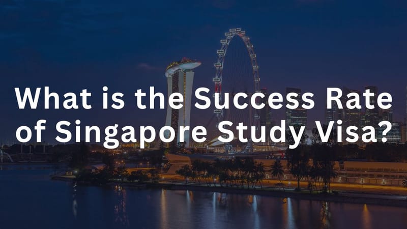 What is the Success Rate of Singapore Study Visa?