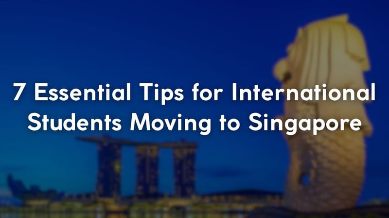 7 Essential Tips for International Students Moving to Singapore