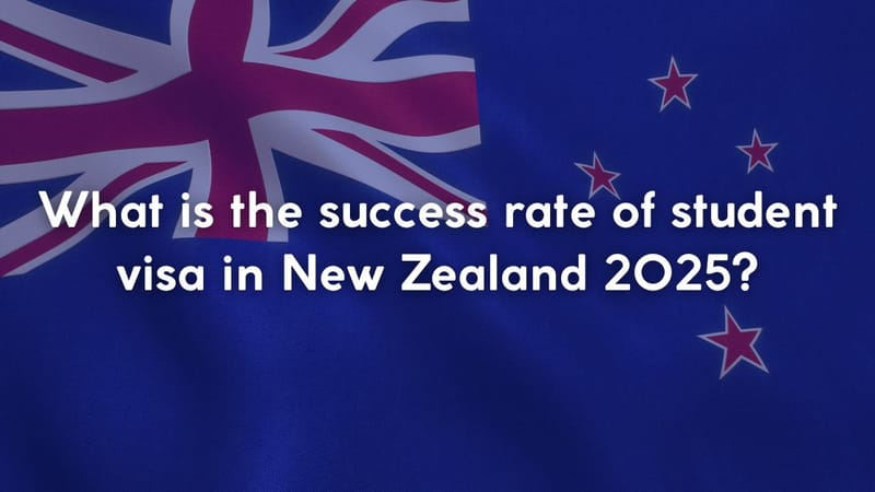 Success Rate of Student Visa in New Zealand 2025