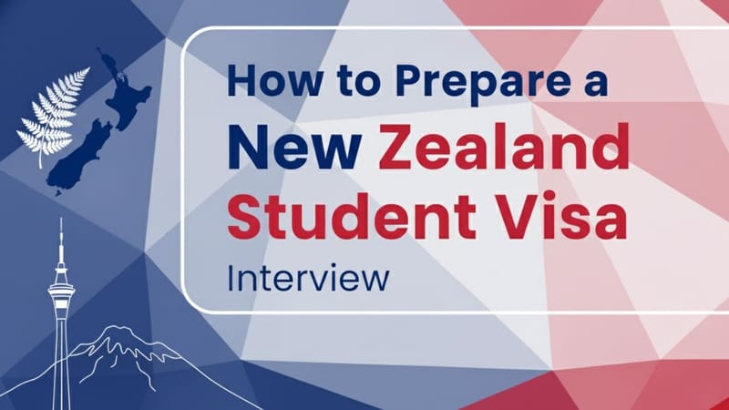 How to Prepare for a New Zealand Student Visa Interview
