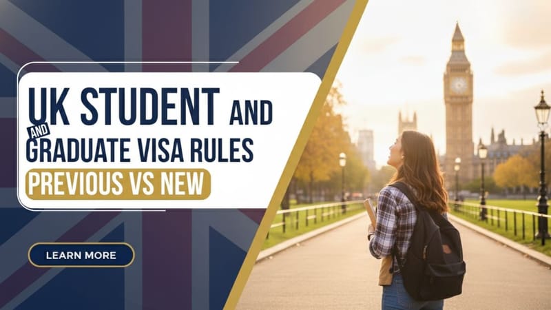 Understanding the UK Student and Graduate Visa Rules: A Comprehensive Guide for 2025 to 2027