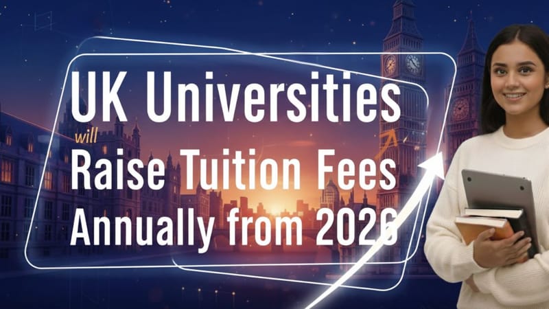 Why UK Universities Will Raise Tuition Fees in 2026 and What It Means for International Students