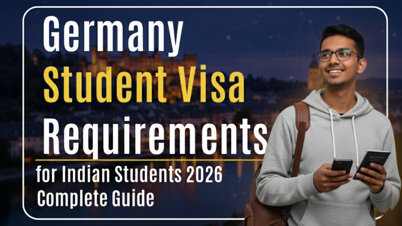 Germany Student Visa Requirements for Indian Students 2026: A Complete Guide for Smooth Processing
