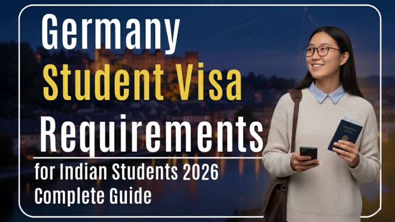 Germany Student Visa Requirements for Indian Students 2026: A Comprehensive Guide for a Smooth Processing Journey