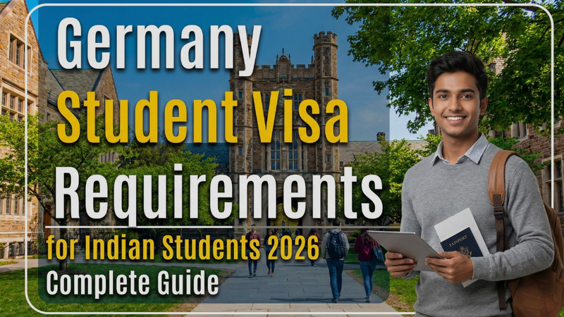 Germany Student Visa Requirements for Indian Students 2026: A Complete Guide for a Smooth Journey