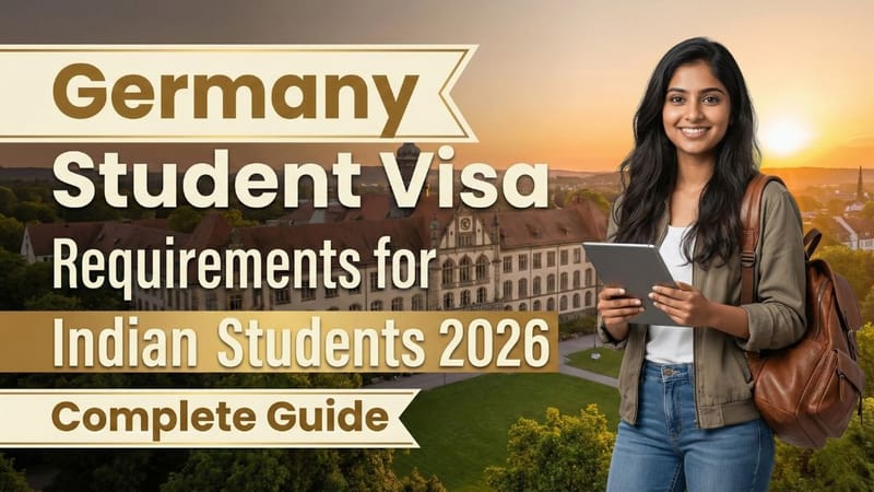 Germany Student Visa Requirements for Indian Students 2026 A Complete Humanized Guide for Your Study Abroad Dream